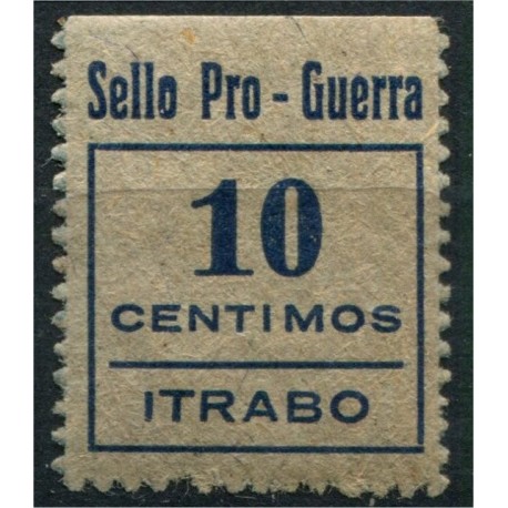 Itrabo, Sello Pro-Guerra, 10c, Allepuz 2, **