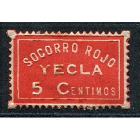 Yecla, Socorro Rojo, 5c, Allepuz 1, MH