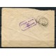 Registered cover from Badajoz to Paris with censor and transits, 1938