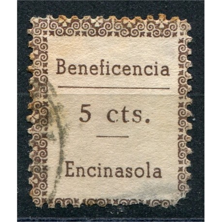 Encinasola, Beneficencia, 5c, Allepuz 5, usado