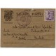 Oviedo Provincial Prison post card to Madrid, 1940