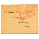 International Brigades, cover to France with Valencia meter & censor
