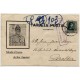 Tarjeta postal de Santander a Medina del Campo con censura, 1938