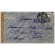 Censored air mail cover from Madrid to Chelles, France, 1936