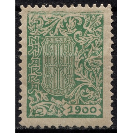 Navarra 1900 green, Nathan 1, MNH