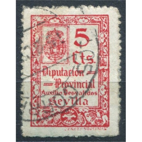Los Corrales, they used Sevilla locals, see postmark, Allepuz pge 259, used