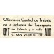 Collectivized companies, CNT AIT, Oficina de Control de Trabajo de la Industria del Transporte, Valencia