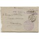 Stampless cover from Tàrrega to Barcelona, 1937