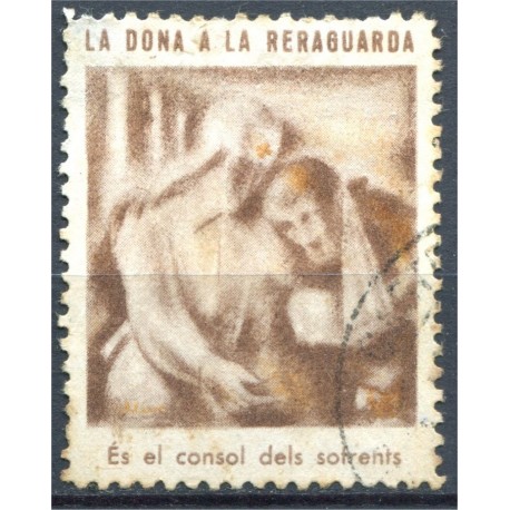La Dona a la Reraguarda, type 974, GG 2326, used