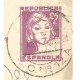 Postal stationery Edifil 79 from the front to Barcelona with ECC No 12A postmark, 1938