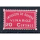 Vinaroz, Impuesto de Guerra, 20c rosa, Allepuz 10 *
