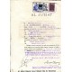 Solicitud de matrimonio con fiscales y viñetas, 1938