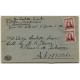1938. Tarjeta postal de un Batallón Disciplinario a Alhama de Salmerón (Almería).