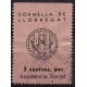 Cornellà de Llobregat, Assistència Social, 5c black on violet, Allepuz 4, used