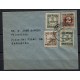 Cover with Zaragoza patriotic overprints, postmarked on Jul 18, 1937