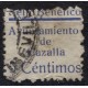 Cazalla, Sello Benéfico 5c blue, Allepuz 4, used