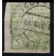 Badajoz, Paro Obrero, 5c light yellow green, imperforated, Allepuz 10, used