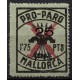 Mallorca, Pro Paro, 25p sobre 1,75p Allepuz 86 **