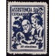 Cerdanyola, Assistència Social, 10c blue, Allepuz 2, MH