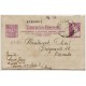 Postal stationery from Alcira field hospital to Terrassa, 1938