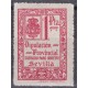 Sevilla, Diputación Provincial, Subsidio Paro Obrero, 1pta, Allepuz 62, MNH