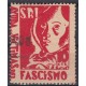 SRI, Ayuda a las víctimas del fascismo, 30x35mm, 10c rojo, Allepuz 1124, usado