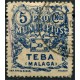 Teba (Málaga), Pro-Municipios, 5c azul, Allepuz 4, usado