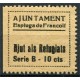 Espluga de Francolí, 10c sin número de serie, no catalogado *