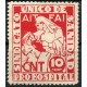 CNT / AIT / FAI, Sindicato Único de Sanidad, Pro Hospital, 10c carmín, GG1929 / Allepuz 1912, *