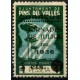 Pins del Vallès, 5c sobre 1p verde y azul, Allepuz 12, *