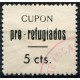 Lorca, Pro-Refugiados, 5c negro, Allepuz 1, usado