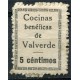 Valverde, Cocinas Benéficas, 5c negro, Allepuz 6, *