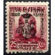 Cádiz, 1936, sobrecarga patriótica [N] sobre 25c, Edifil 7, *