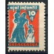 Ajut Infantil de Reraguarda, 10c, orange and blue, GG2295, MH