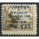 Canarias, patriotic overprint, 1937, "Canarias a Franco 18 Julio 1936 Avión Pts 1'25" [Blue] on 5c, Edifil 13, MH