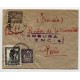 Cover from Valencia to Paris, France, with censor, 1939