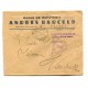 Stampless cover from Falset to Vendrell, 1938