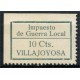 Villajoyosa, Impuesto de Guerra Local 10c, Allepuz 2 **