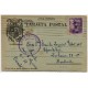 Tarjeta postal de la prisión provincial de Oviedo a Madrid, 1941