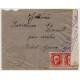 Cover from San Mateo to Puissalicon, France, 1937