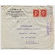 Cover from Barcelona to Paris, France, with censor, 1937