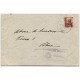 Cover from Burgos to Vitoria with censor mark, 1937