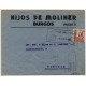 Sobre de Burgos a Vitoria con censura Heller B92.7b en negro, 1937