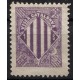 Cataluña, Visca Catalunya, 1a Serie, violeta sobre blanco, 1899, Nathan 9 *