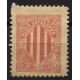 Cataluña, Visca Catalunya, 2a emisión, rose sobre amarillo, 1899, Nathan 9 *