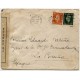 Cover from London, England, to La Coruña with double censor, 1940