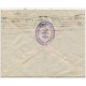 Sobre de Falange de Córdoba a Sevilla con censura y local, 1937