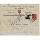 Sobre de Santander a Vitoria con marca de censura, 1937