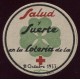 Salud y Suerte en la Lotería de la Cruz Roja, Allepuz 2200 **