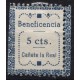 Cañete la Real, Beneficencia 5c azul, Allepuz 10, Tipo I **